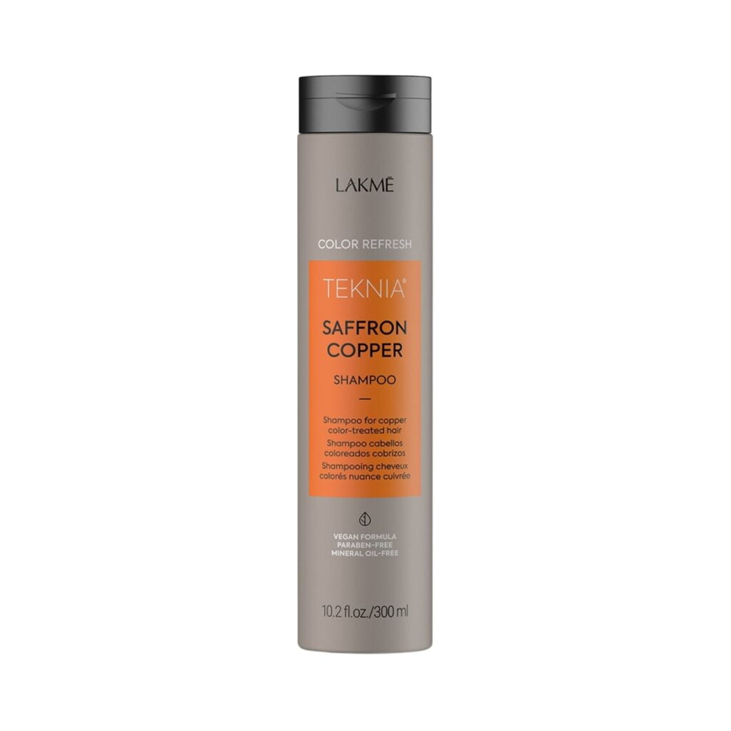 Șampon pentru reîmprospătarea culorii, Lakme Saffron Copper Shampoo 300ml