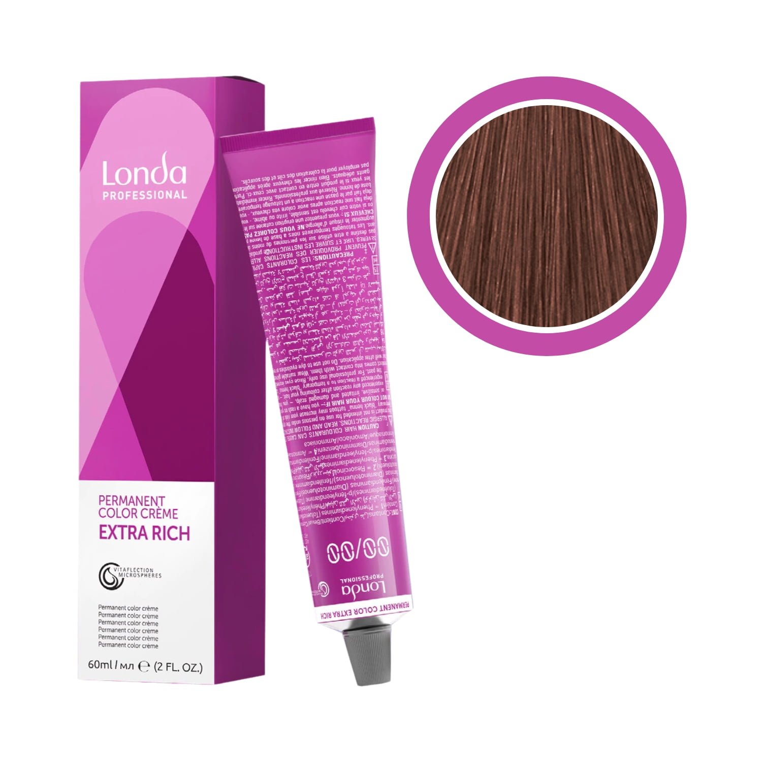Vopsea permanenta, Londa Professional, 5/77, 60ml