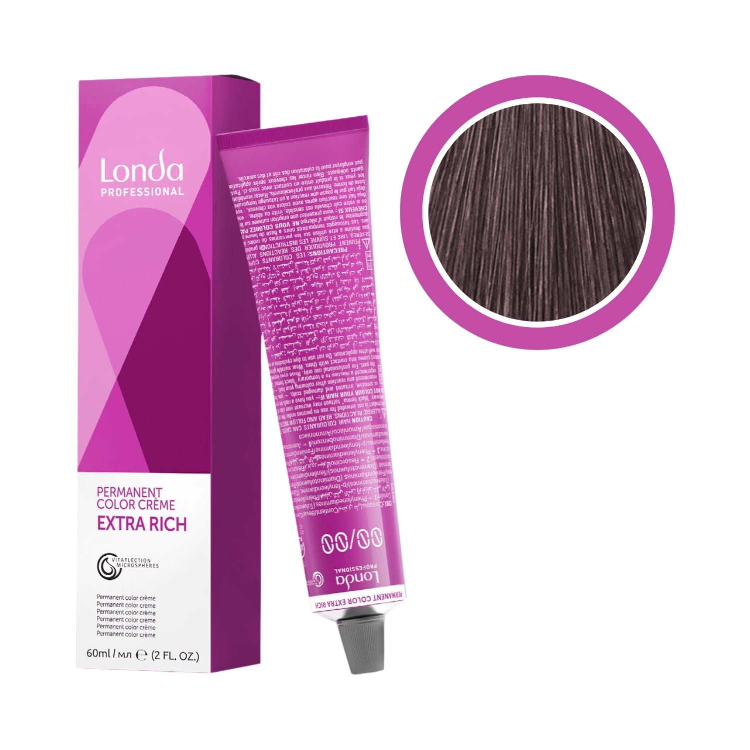 Vopsea permanenta, Londa Professional, 6/06, 60ml