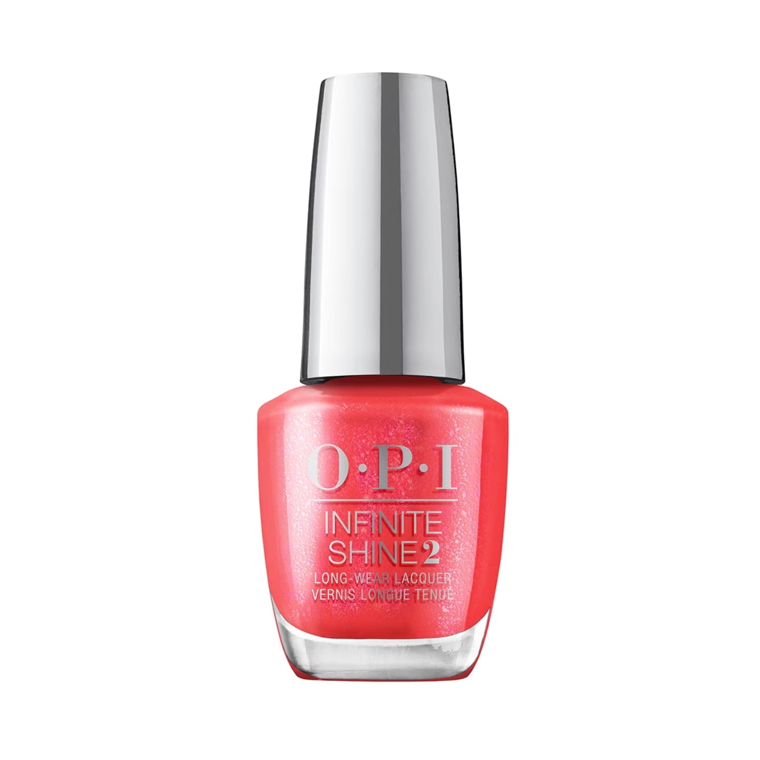 Lac de unghii cu efect de gel, Opi Infinite Shine Left your texts on Red, 15ml Lac de unghii cu efect de gel, Opi Infinite Shine Left your texts on Red, 15ml