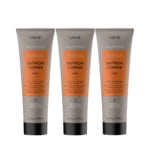 Pachet pentru păr vopsit aramiu, Lakme Saffron Copper 3 x Tratament 250ml