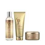 Set SP Luxeoil Keratin Protect 1, Shampoo 200ml+Conditioner 200ml+Mask 150ml