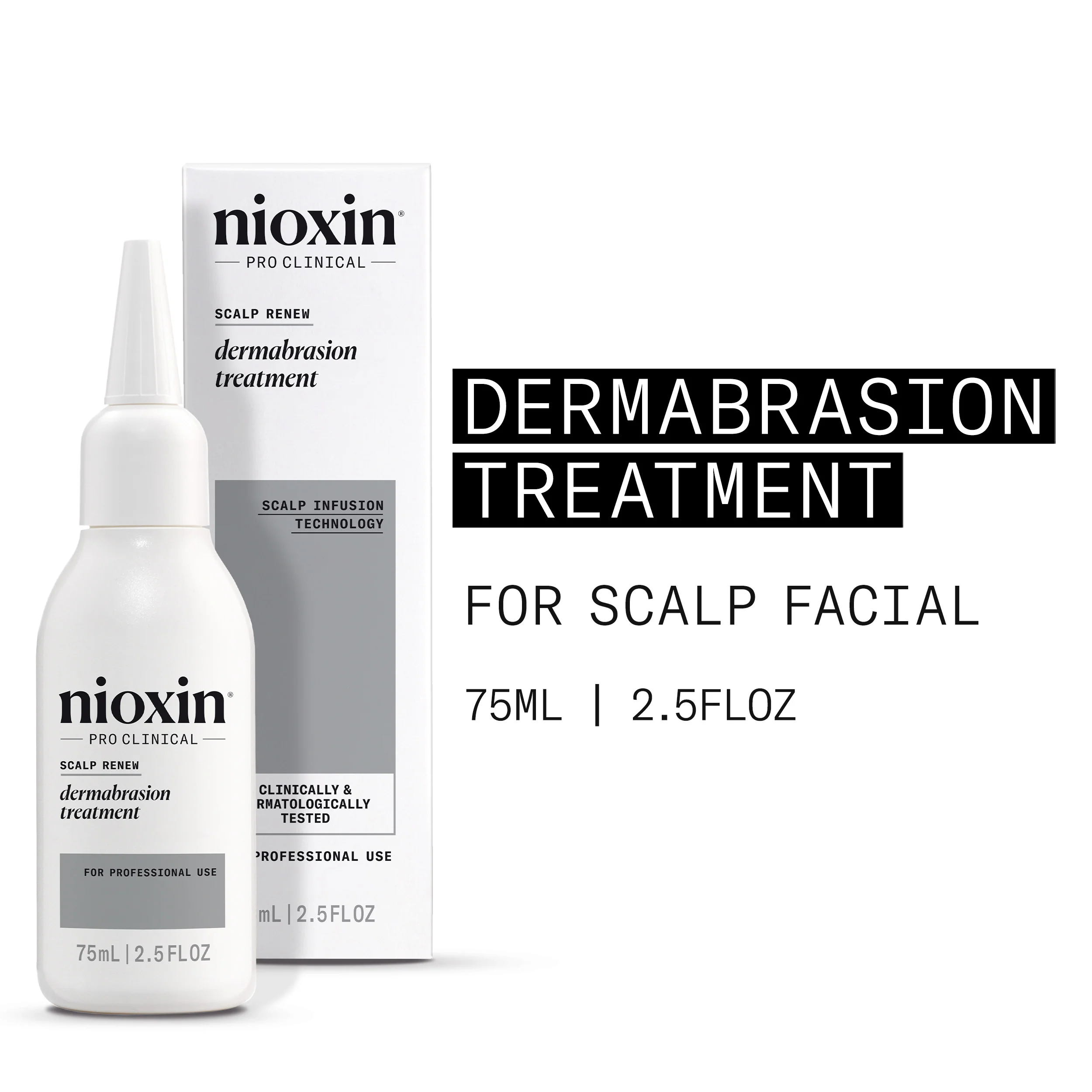 Tratament pentru curatarea scalpului, Nioxin, Dermabrasion Treatment, 75ml - imagine 3