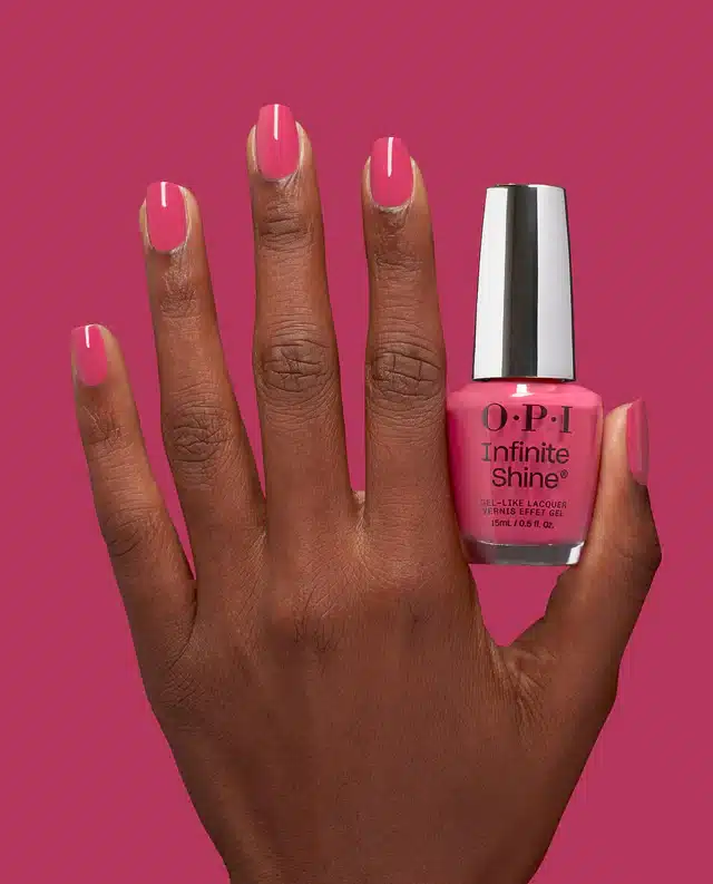 Lac de unghii cu efect de gel, Opi, IS Beet for the Gawdz, 15ml - imagine 2