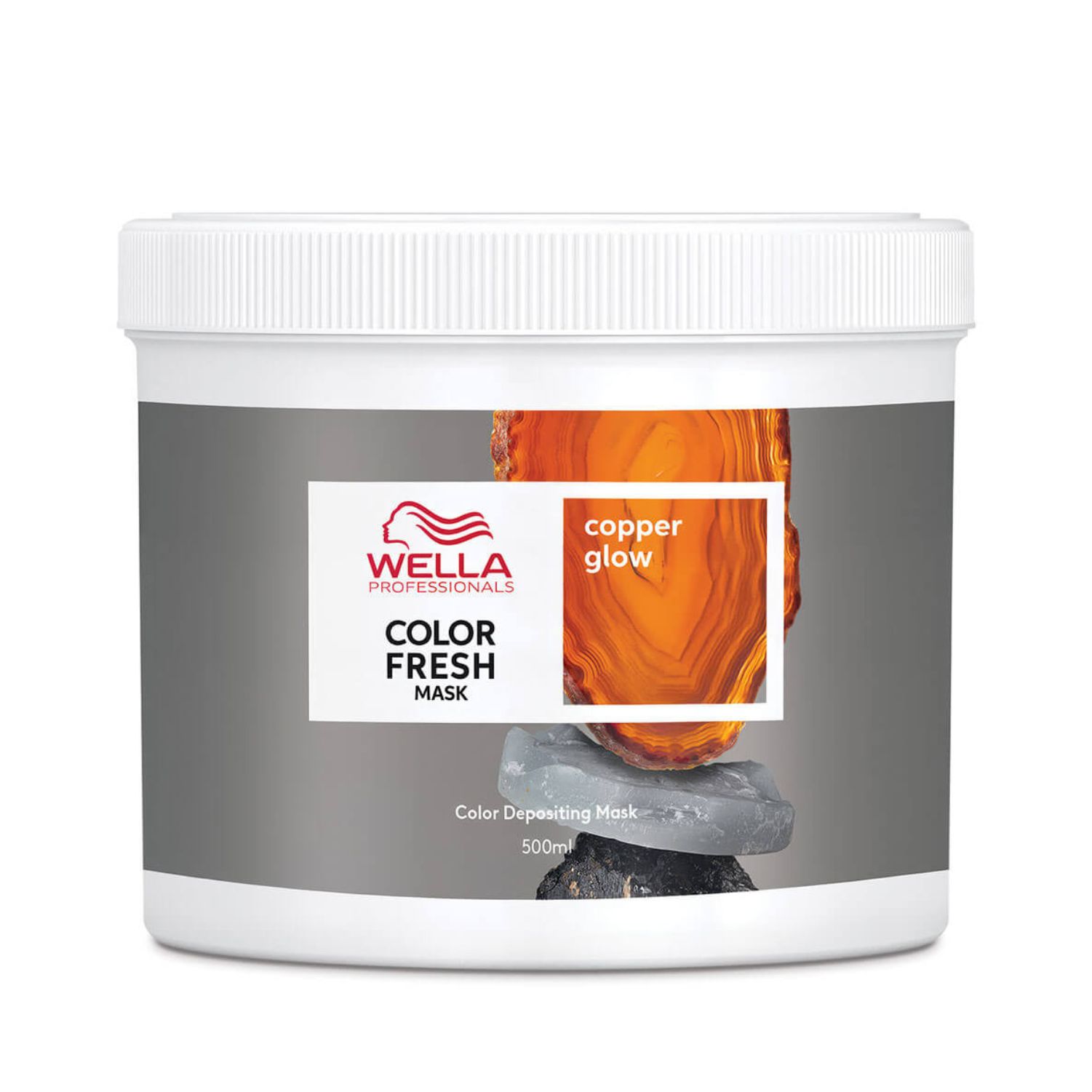 Mască Pigmentată pentru Păr Vopsit, Wella Professionals Color Fresh Mask Copper Glow 500ml