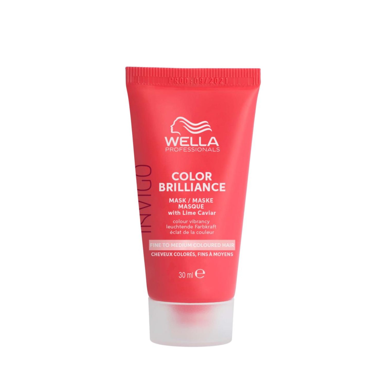 Masca pentru par vopsit, Wella Color Brilliance Mask Fine 75ml