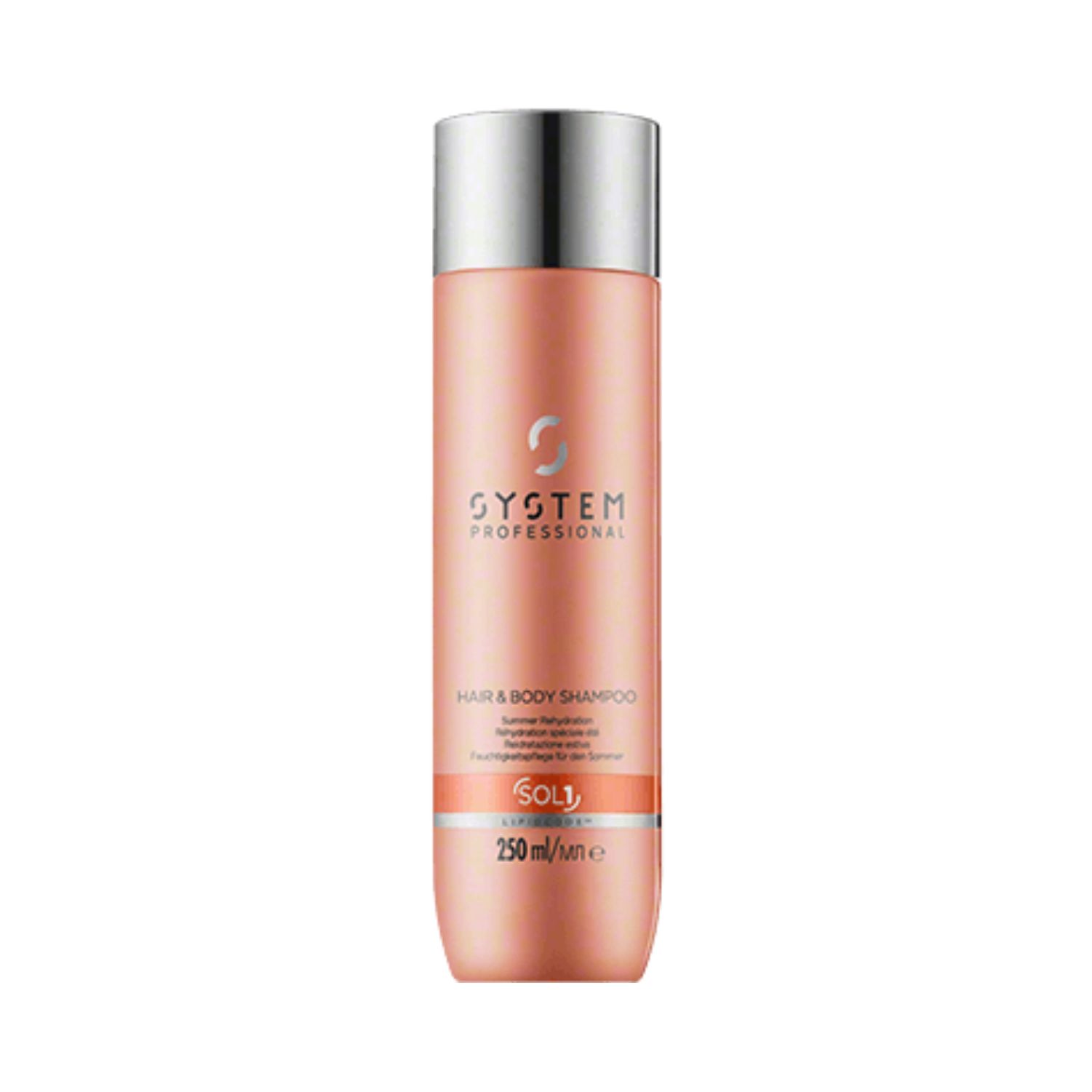 Șampon cu protecție UV System Professional Solar Hair and Body Shampoo 250ml