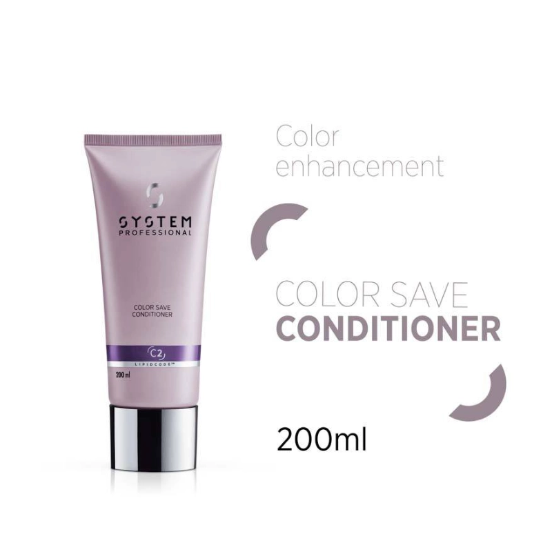 Balsam pentru protecția culorii, System Professional, Color Save Conditioner, 200ml - imagine 4