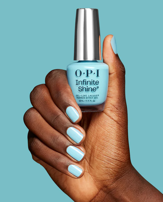 Lac de unghii cu efect de gel, Opi, IS Sea Me Now, 15ml - imagine 4