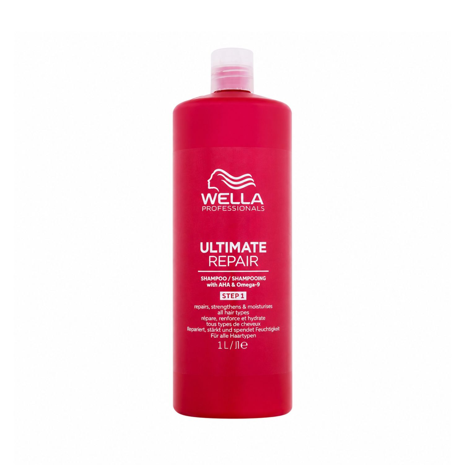 Șampon reparator pentru păr deteriorat, Wella Professionals Ultimate Repair Shampoo 1000 ml