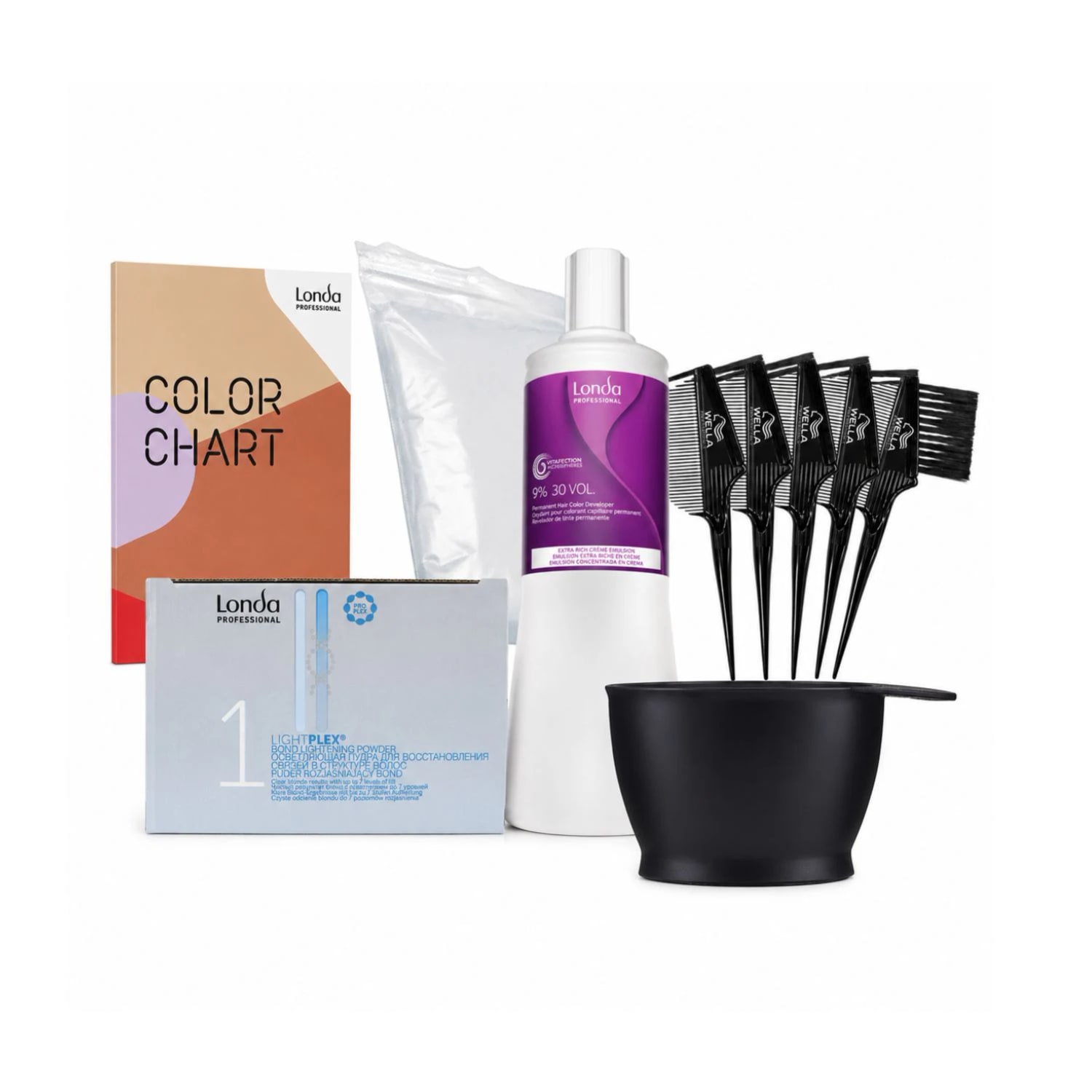 Set-profesional-Londa-LightPlex-pentru-decolorare-si-vopsire-cu-oxidant-9-acceso-marketplace-5878776a3312ade0.jpg Set profesional Londa LightPlex pentru decolorare și vopsire, cu oxidant 9%, accesorii Comair și Wella și catalog de culori Londa inclus - imagine 1