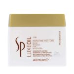 Mască reconstructivă cu keratină pentru păr gros și aspru, Wella SP, LuxeOil Keratin Restore Mask, 400 ml